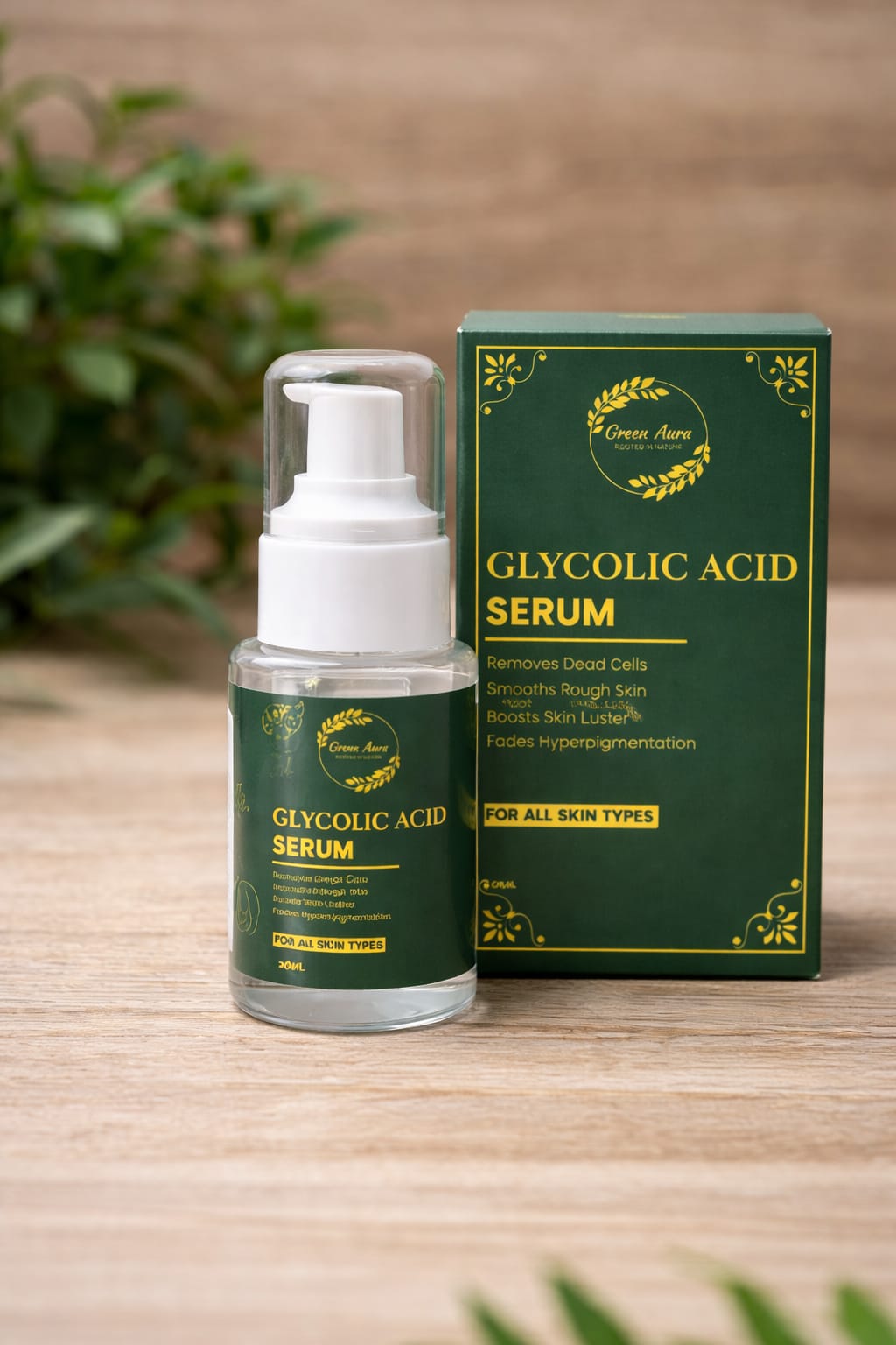 Green Aura Glycolic Acid Serum